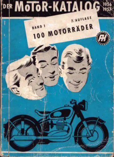 Motorkatalog 100 Motorräder Band 1 1956/57
