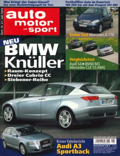 Auto, Motor & Sport 2004 Heft 16