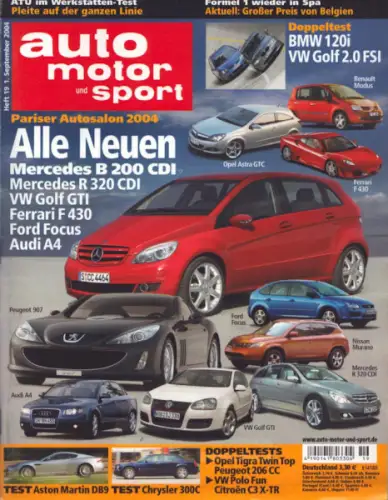 Auto, Motor & Sport 2004 Heft 19