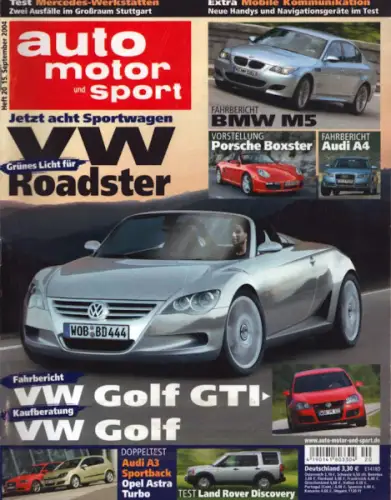 Auto, Motor & Sport 2004 Heft 20
