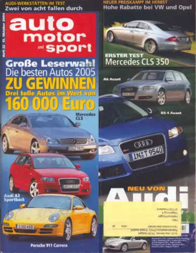 Auto, Motor & Sport 2004 Heft 22