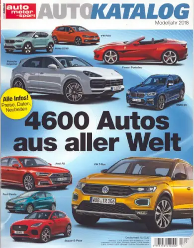 Auto Katalog 2018 Nr.60