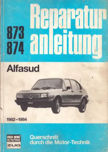 Alfa-Romeo Alfasud Reparaturanleitung 1982-1984