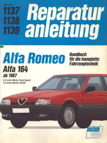 Alfa-Romeo 164 Reparaturanleitung ab 1987