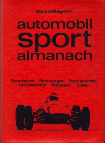 Guba, Eddie Rennreport Automobil Sport Almanach 1966