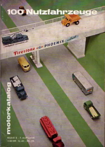 Motorkatalog 100 Nutzfahrzeuge Band 5 1961