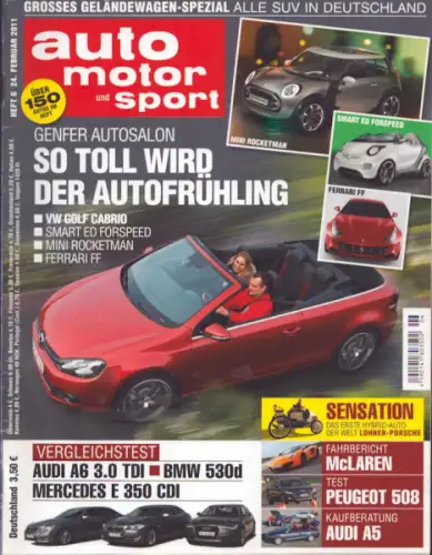 Auto, Motor & Sport 2011 Heft 6