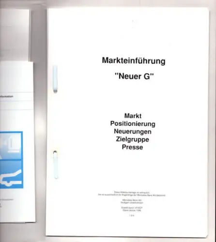 Mercedes-Benz G-Klasse W 463 Markteinführung 1.1990