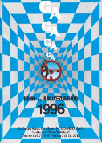GA Renn- und Rallyezubehör Prospekt 1996