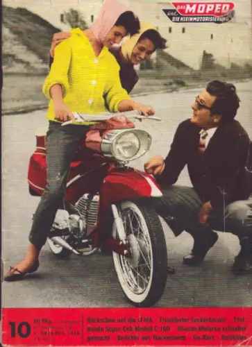 Moped und die Kleinmotorisierung 1960 Heft 10
