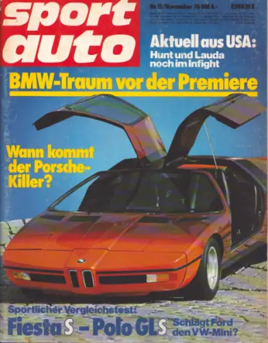 Sport Auto 1976 Heft 11