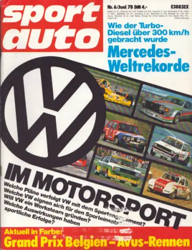 Sport Auto 1978 Heft 6