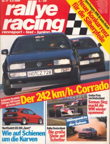 Rallye Racing 1989 Heft 17