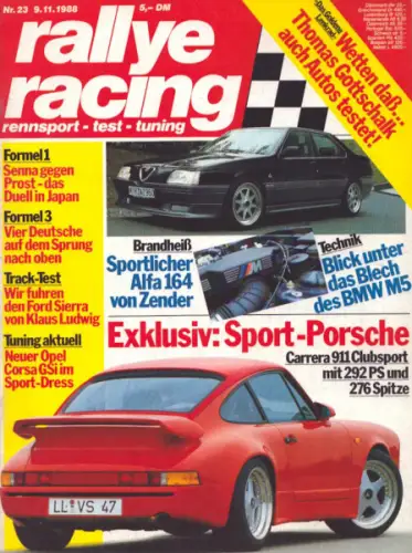 Rallye Racing 1988 Heft 23