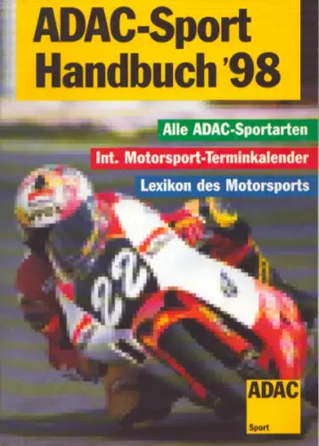 ADAC Sport Handbuch 1998