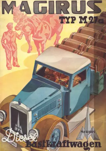 Magirus Typ M 27 A Prospekt 12.1937
