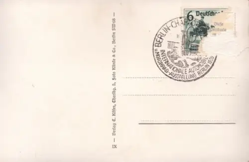 Ansichtskarte Ausstellungshallen und Funkturm 1939