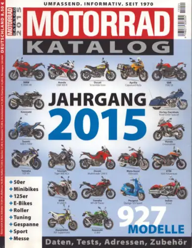 Motorrad Katalog 2015