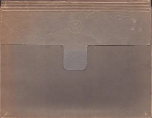 VW Mappe 1950er Jahre