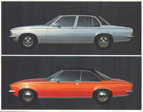 Opel Commodore Prospekt 8.1972