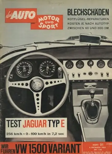 Auto, Motor & Sport 1962 Heft 21