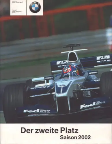 BMW Motorsport Formel 1 Buch Saison 2002