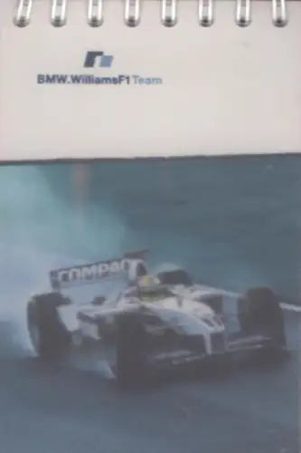 BMW Williams F 1 Team Broschüre GP Monte Carlo 2001