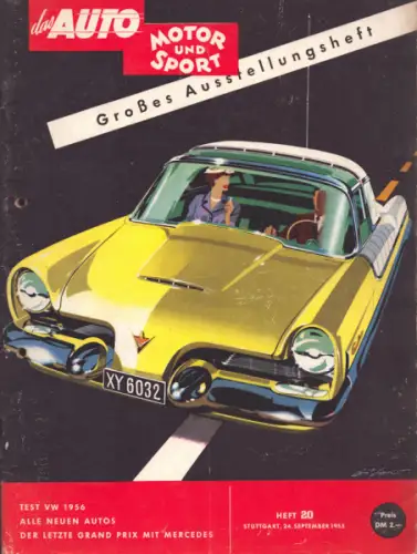 Auto, Motor & Sport 1955 Heft 20