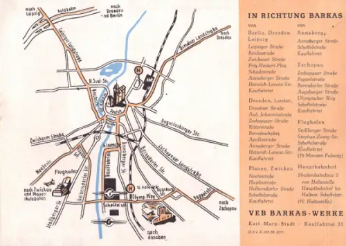 Barkas Prospekt 1958