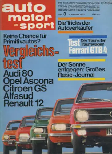 Auto, Motor & Sport 1973 Heft 3