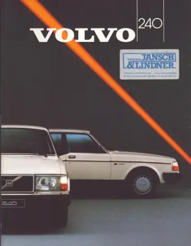 Volvo 240 Prospekt 1987