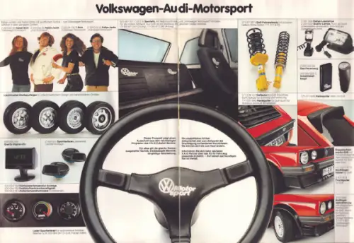 VW Zubehör Programm 1980/81