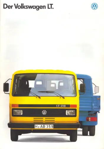 VW LT Prospekt 7.1986