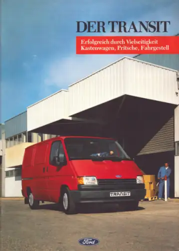Ford Transit Prospekt 11.1989
