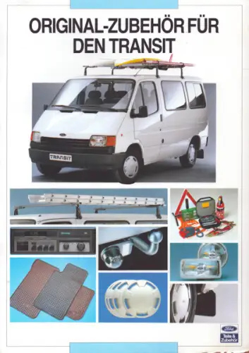 Ford Transit Zubehör Prospekt ca. 1990