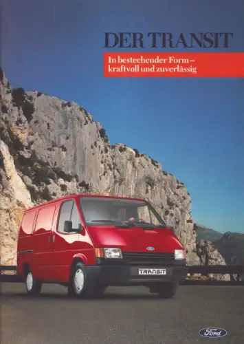 Ford Transit Prospekt 3.1987