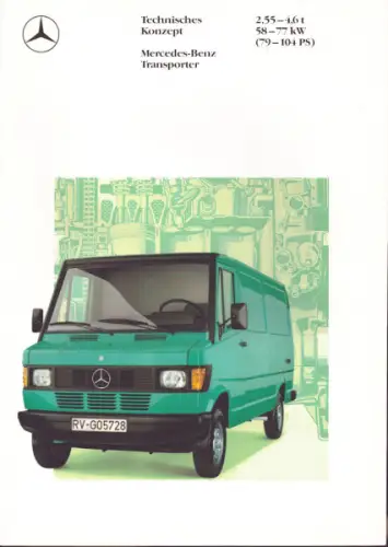 Mercedes-Benz Transporter Prospekt 2.1989