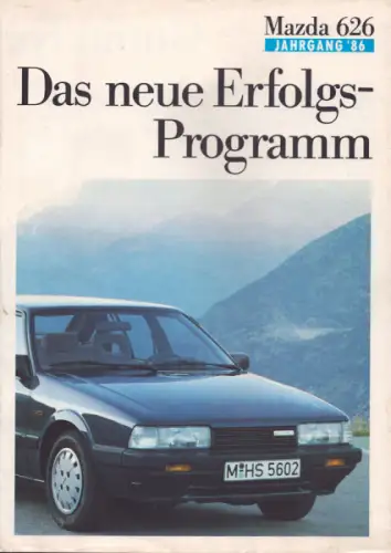 Mazda 626 Prospekt 1986