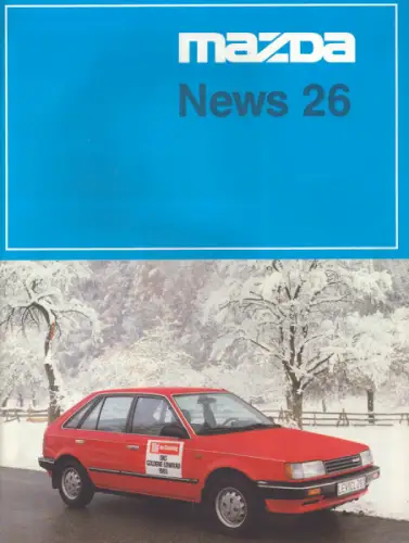 Mazda News Nr. 26 Dez. 1985
