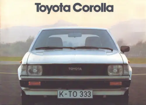 Toyota Corolla Prospekt 2.1980