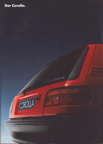 Toyota Corolla Prospekt 7.1990