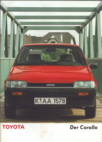 Toyota Corolla Prospekt 9.1985