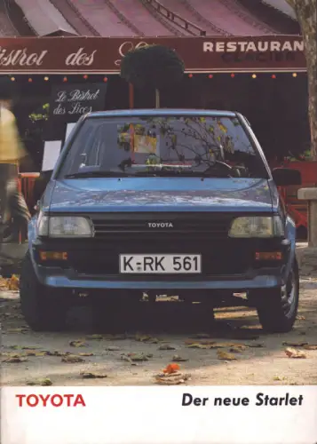 Toyota Starlet Prospekt 12.1984