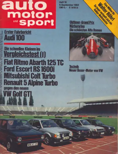 Auto, Motor & Sport 1982 Heft 18