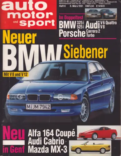 Auto, Motor & Sport 1991 Heft 6