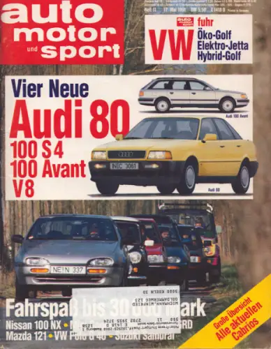Auto, Motor & Sport 1991 Heft 11