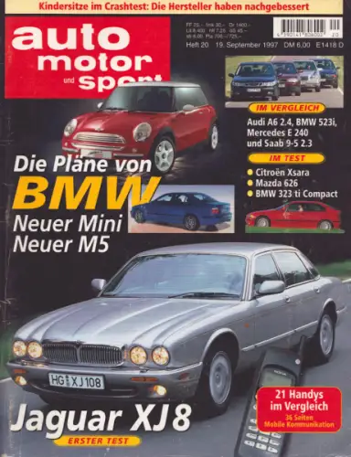 Auto, Motor & Sport 1997 Heft 20