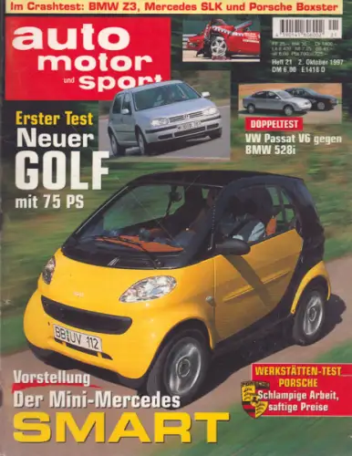 Auto, Motor & Sport 1997 Heft 21
