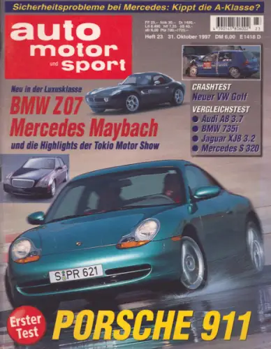Auto, Motor & Sport 1997 Heft 23