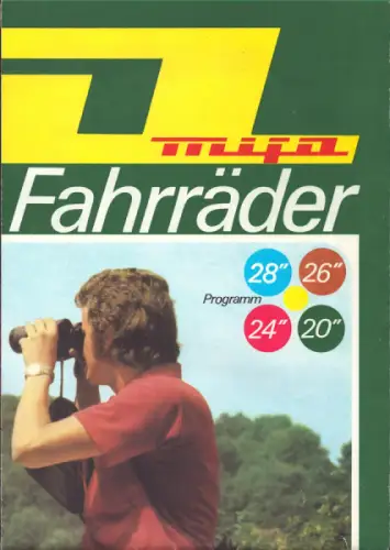Mifa Fahrrad Programm 1973